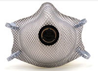 2400 Series N95 Plus Nuisance Organic Vapor Particulate Respirators with Valve