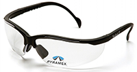 Clear +2.0 Lenses with Black Frame