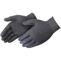 DuraSkin™ 4 Mil Thickness Black Nitrile Disposable Gloves