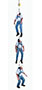 3M™ DBI-SALA® Sealed-Blok™ 3400881 3-Way Retrieval Self-Retracting Lifeline 85 Feet (ft) Stainless Steel Cables - 5