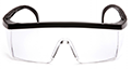 Clear Lenses with Black Ratchet Frame - 2