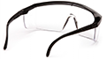 Clear Lenses with Black Ratchet Frame - 4