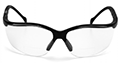 Clear +2.5 Lenses with Black Frame - 2