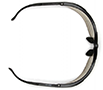 Clear +2.5 Lenses with Black Frame - 5
