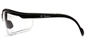 Clear +2.0 Lenses with Black Frame - 3
