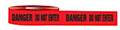 "Danger Do Not Enter" Plastic Barricade Tapes