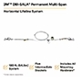 3M™ DBI-SALA® Permanent Multi-Span Horizontal Lifeline Systems - 2