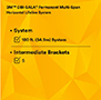 3M™ DBI-SALA® Permanent Multi-Span Horizontal Lifeline Systems - 12