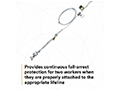 3M™ DBI-SALA® Permanent Multi-Span Horizontal Lifeline Systems - 10
