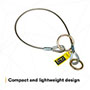 3M™ DBI-SALA® Pass-Thru Cable Tie-Off Adapter Anchors - 6
