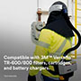 3M™ Versaflo™ TR-800-HIK Heavy Industry Powered Air Purifying Respirator (PAPR) Kits - 10