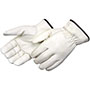 Economy Grain Cowhide Leather Driver Gloves with Keystone Thumb