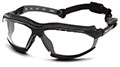 Clear H2MAX Anti-Fog Lenses with Black Frame