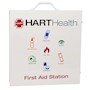 HART 3 Shelf Metal First Aid Cabinets with Door Pouch